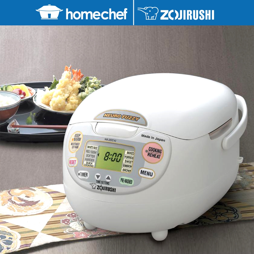 Nồi cơm điện tử Zojirushi NS-ZAQ18-WZ sản xuất Nhật 1.8L