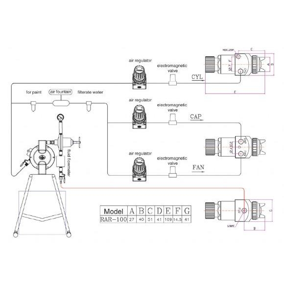 Tubing drawing RAR-100, RAR-200