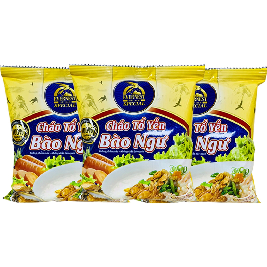 Cháo Tổ Yến Bào Ngư EVERNEST SPECIAL (gói 55g)