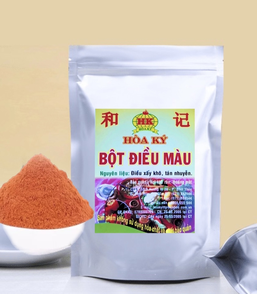 Bột điều màu 500gr