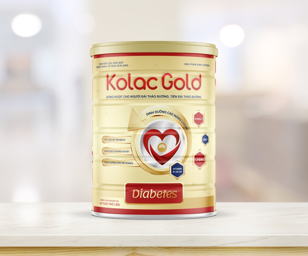 KOLAC GOLD DIABETES 900G CÔNG TY CỔ PHẦN DƯỢC VINPHARMA EU QUỐC TẾ