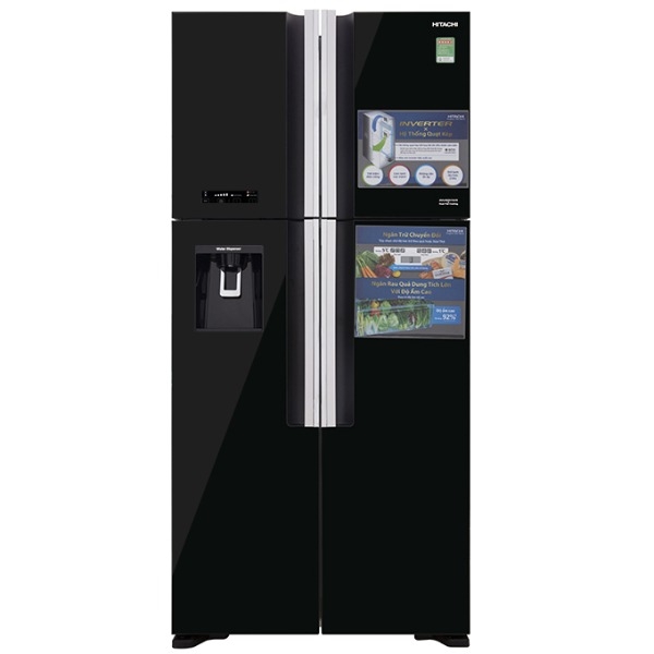 Tủ lạnh Hitachi 540 lít Inverter R-FW690PGV7X GBK