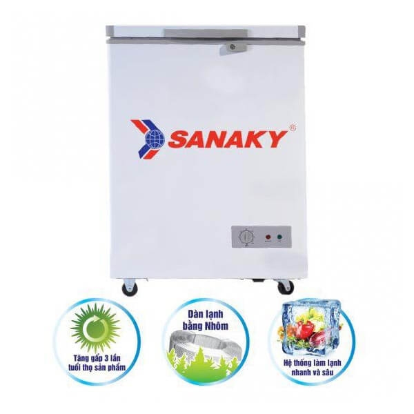 Tủ đông Sanaky VH-150HY2 (150 lít /100 lít)