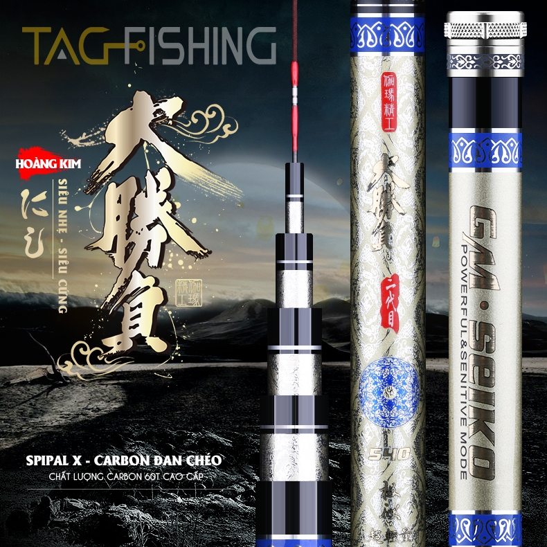 Cần tay GAMA-SEIKO Hoàng Kim Đặc Biệt 5H