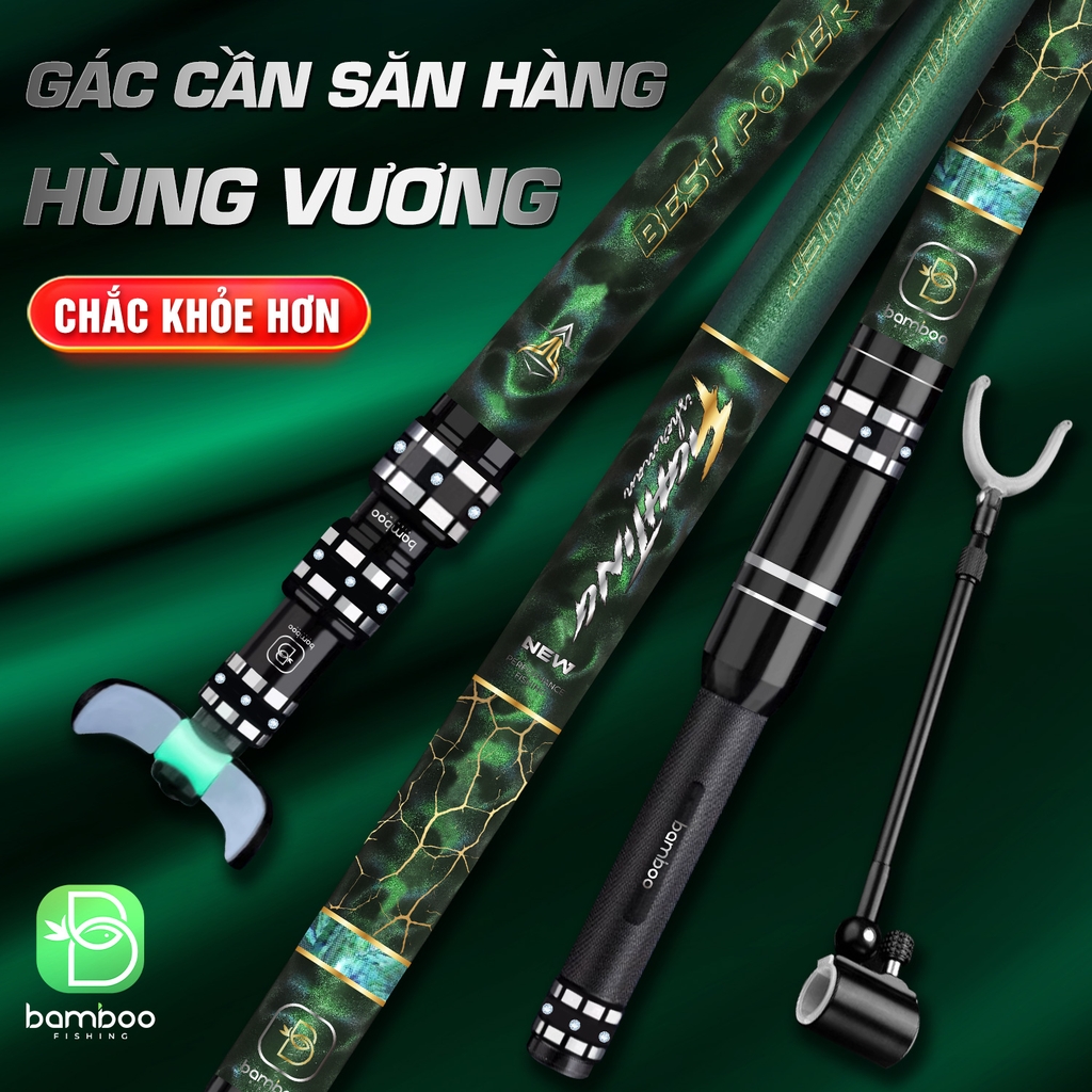 Gác Cần BamBoo Hùng Vương Săn Hàng