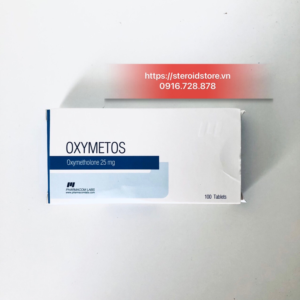 Oxymetos (Oxymethalone 25mg)- Anadrol - Pharmacom Labs - Hộp 100 viên