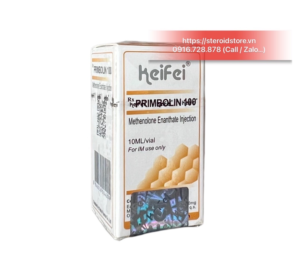 PRIMOBOLIN 100 (Methenolone Enanthate 100mg/ml) - Hãng Keifei - Lọ 10ml