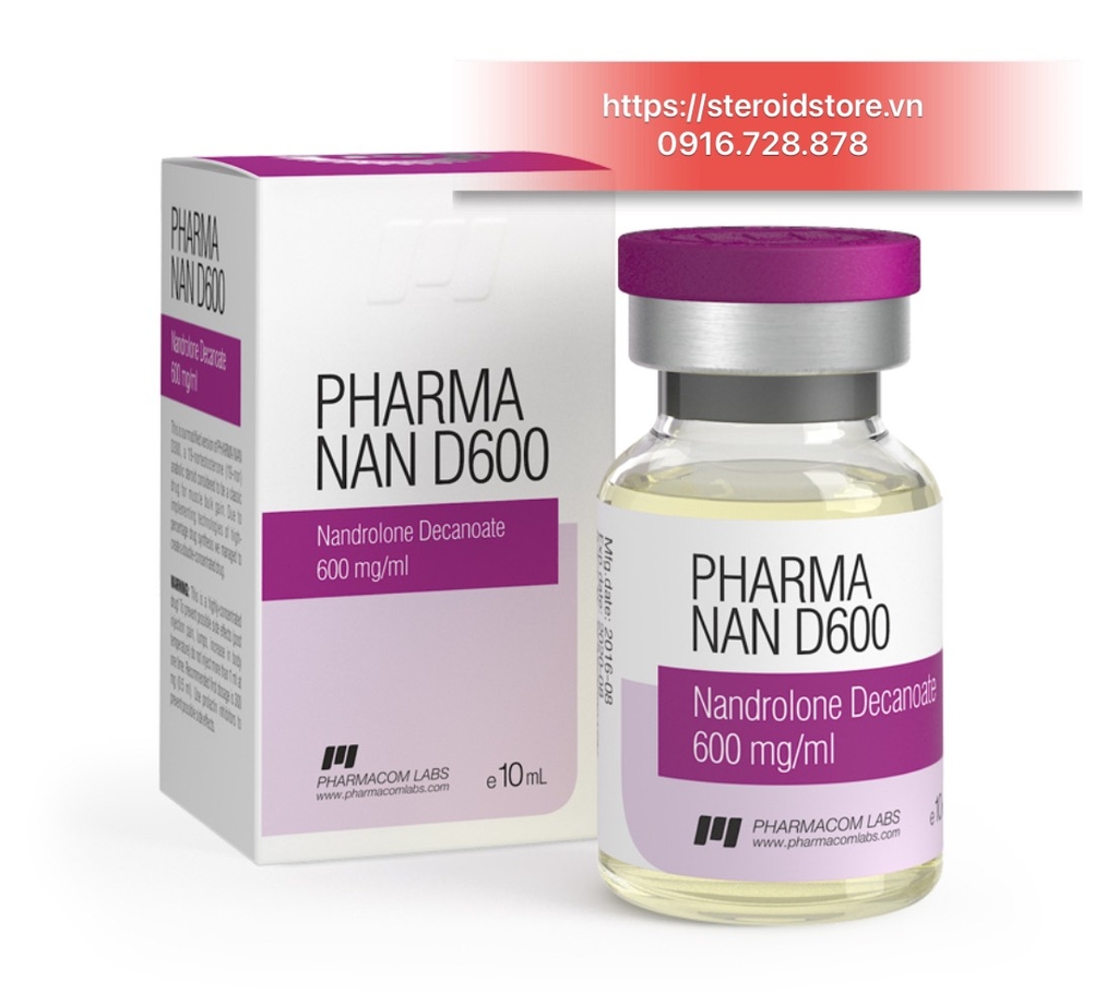 Pharma Nan D600 Deca Durabolin (Nandrolone Decanoate 600mg/ml) Lọ 10ml
