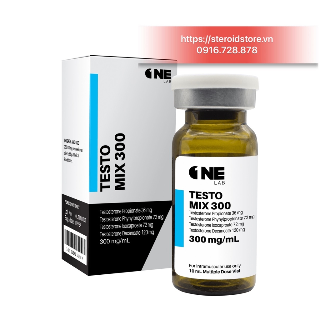 TESTO MIX 300 - Sustanon 300mg/ml - Hãng One Lab Lọ 10ml