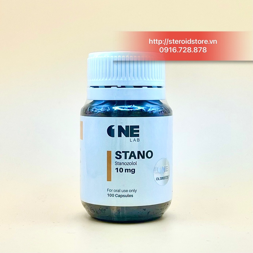 Stanozolol 10mg - Hãng One Lab - Lọ 100 Viên