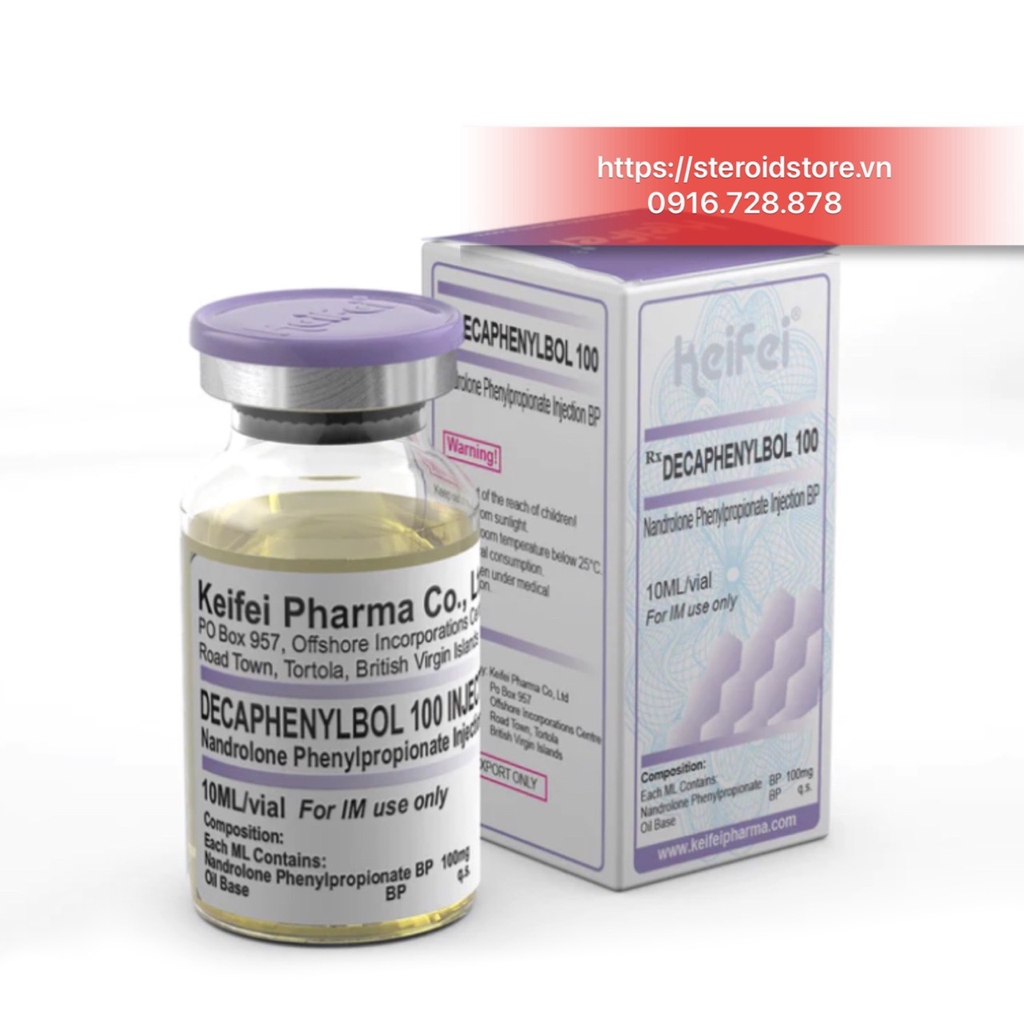 Decaphenylbol 100 - NPP 100 (Nandrolone Phenylpropionate 100mg/ml) Hãng Keifei - Lọ 10ml