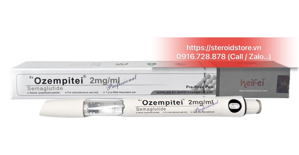 OZEMPITEI 2MG/ML ( Semaglutide 2mg) Hãng Keifei Bút Tiêm Giảm Cân Mạnh