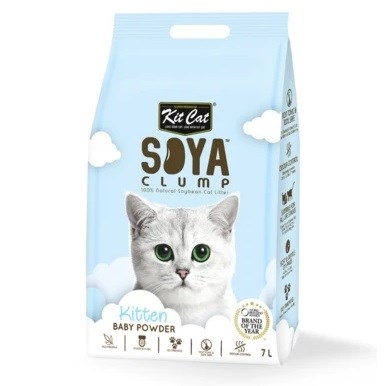 KitCat Soya Clump Kitten baby Powder 7L