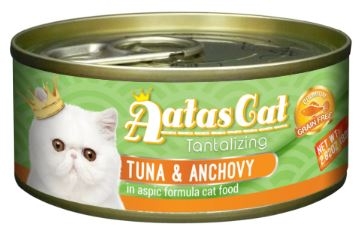 Pate Aatas Cat vị cá ngừ và cá cơm anchovy (80g)