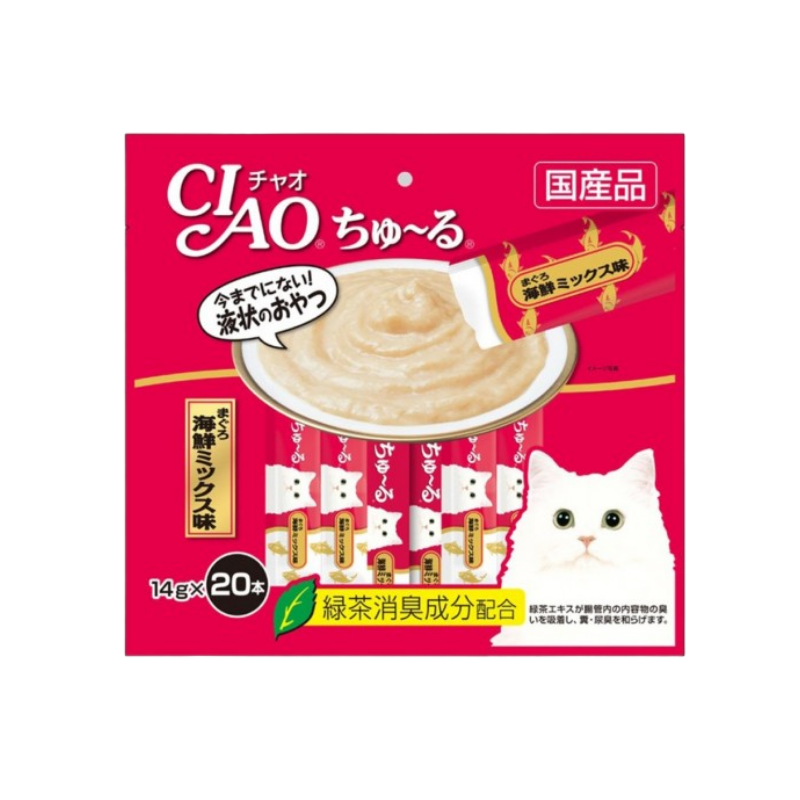 Sốt mèo Ciao Churu - White Meat Tuna - 14g*20