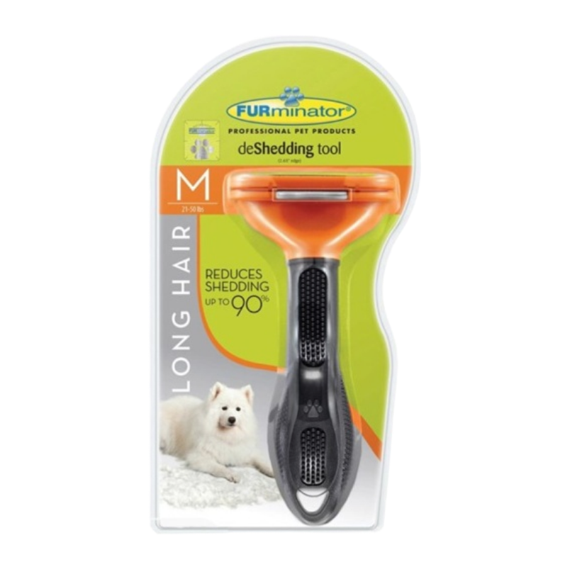 FURMINATOR DESHEDDING - Lược chải ngăn rụng lông cho chó lông dài - Size M