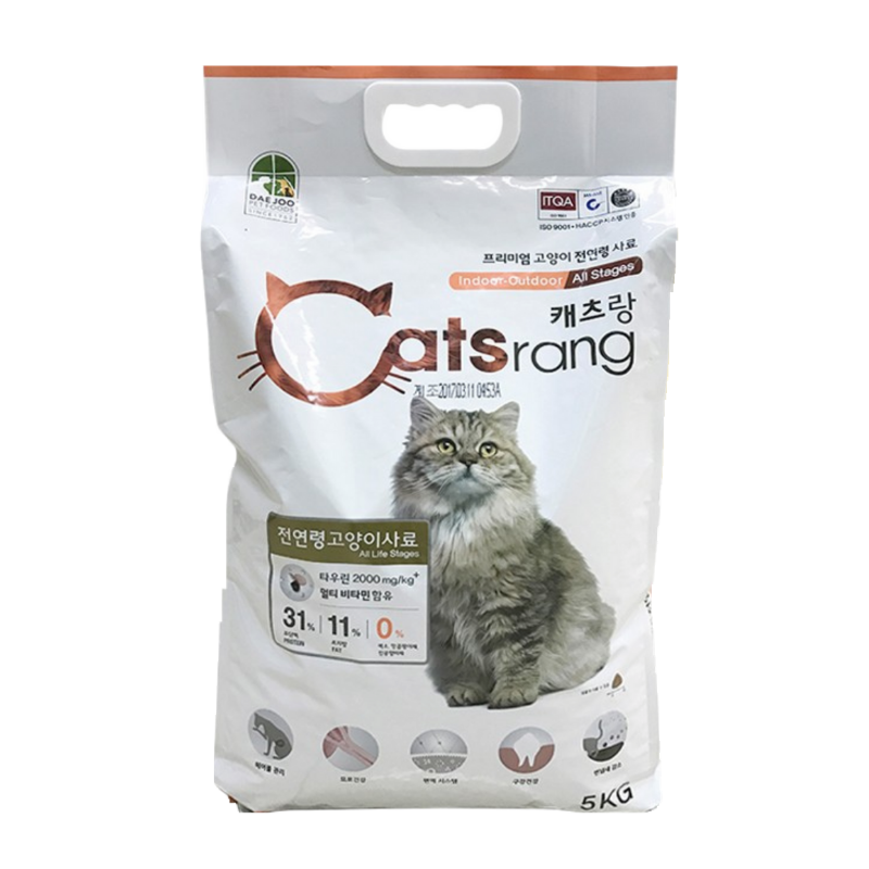 Thức ăn hạt cho mèo mọi lứa tuổi CATSRANG - 5KG