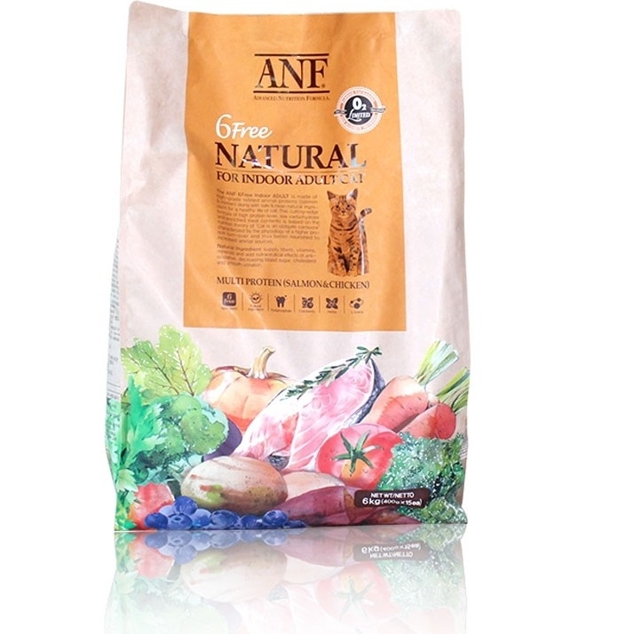 ANF - 6 Free Thức ăn hạt hữu cơ cho mèo 2KG