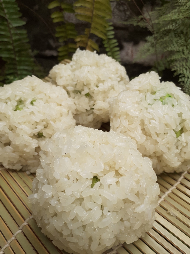 Xôi khúc chay- Nếp tú lệ