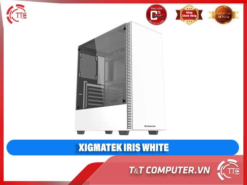 XIGMATEK IRIS WHITE (EN42920) - ATX
