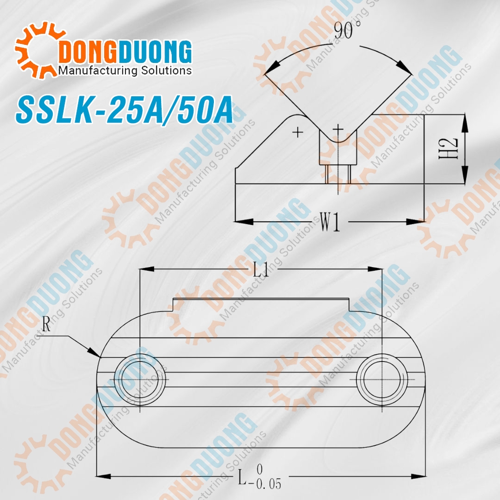 Chốt chặn SSLK-25A