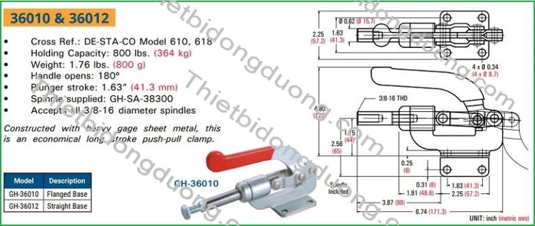 Cam kẹp GH36010