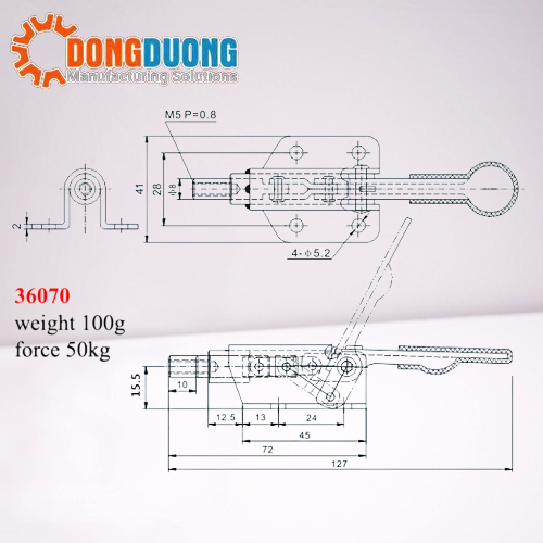 Cam kẹp GH36070