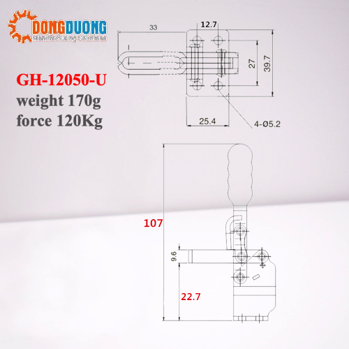 Cam kẹp GH12050U