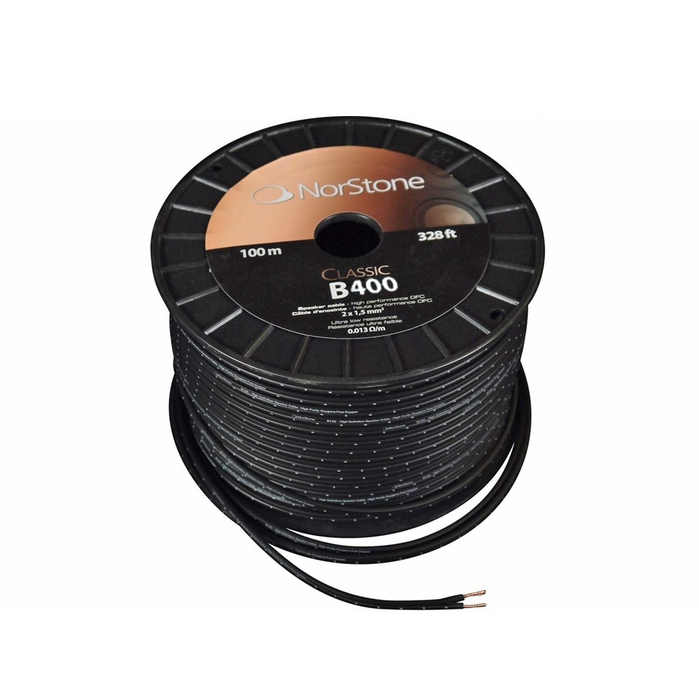 Dây loa Norstone Classic Black 400 Speaker Cable