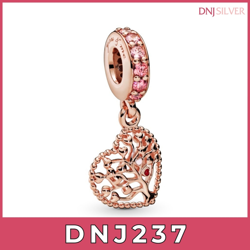 Charm bạc 925 cao cấp, bộ tổng hợp các mẫu charm bạc DNJ để mix vòng charm - Bộ sản phẩm từ DN230 đến DN245 - TH15