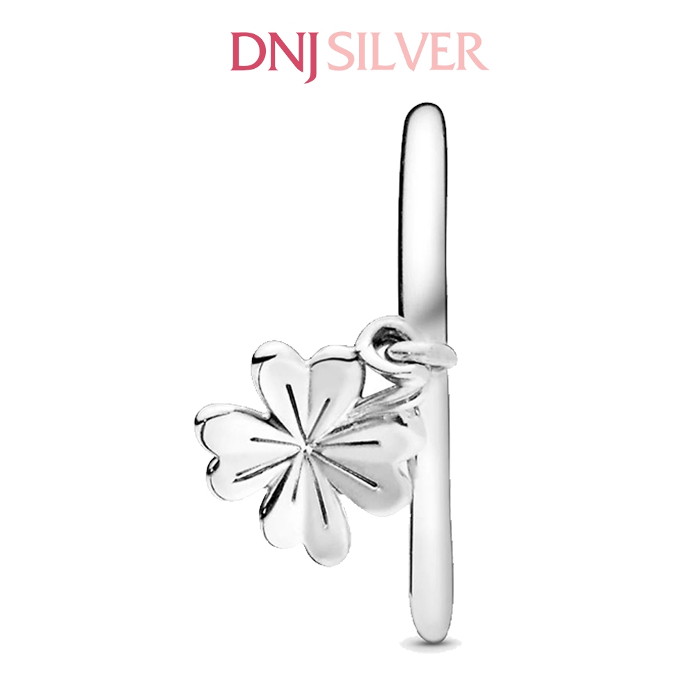 Nhẫn bạc 925 cao cấp - Nhẫn Dangling Clover