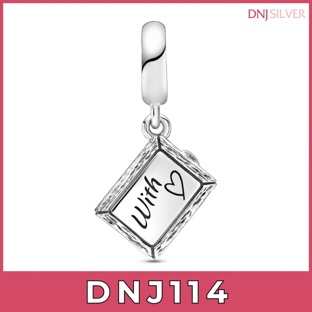 Charm bạc 925 cao cấp, bộ tổng hợp các mẫu charm bạc DNJ để mix vòng charm - Bộ sản phẩm từ DN102 đến DN117 - TH7