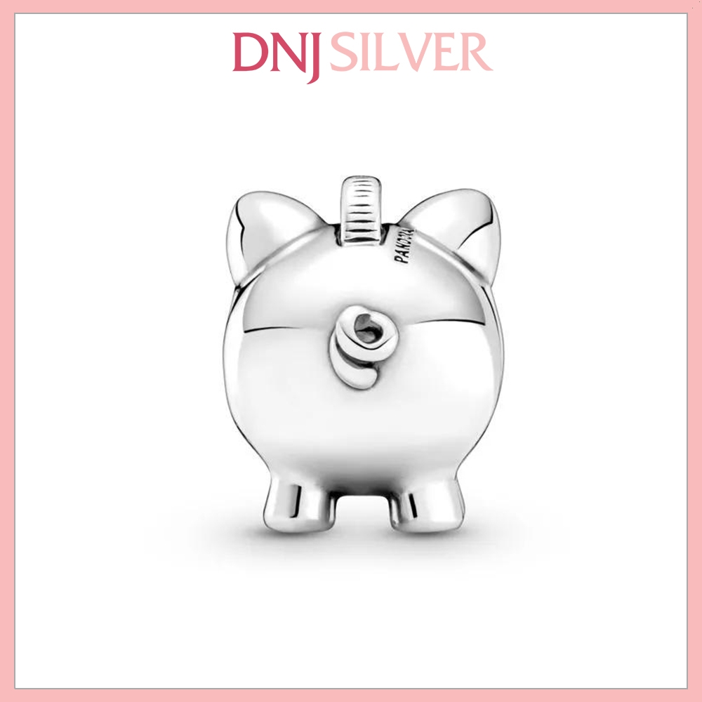 [Chính hãng] Charm bạc 925 cao cấp - Charm Cute Piggy Bank thích hợp để mix vòng tay charm bạc cao cấp - DN533