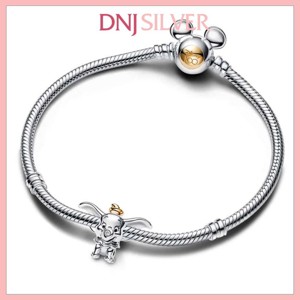 [Chính hãng] Charm bạc 925 cao cấp - Charm Disney 100th Anniversary Dumbo thích hợp để mix vòng tay charm bạc cao cấp - DN530