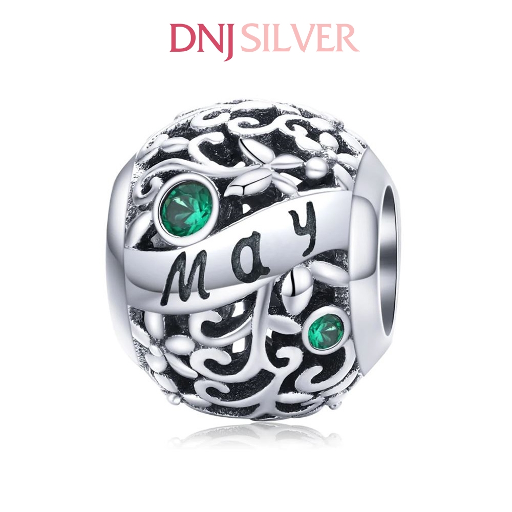 [Chính hãng] Charm bạc 925 cao cấp - Charm Month Birthday thích hợp để mix vòng tay charm bạc cao cấp - DN591