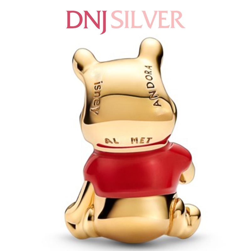 [Chính hãng] Charm bạc 925 cao cấp - Charm Disney Winnie the Pooh Bear thích hợp để mix vòng tay charm bạc cao cấp - DN503