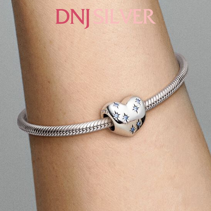 [Chính hãng] Charm bạc 925 cao cấp - Charm Disney Cinderella's Dream Heart thích hợp để mix vòng tay charm bạc cao cấp - DN470