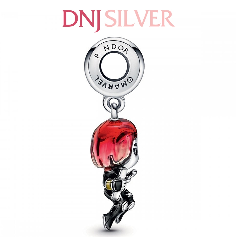 [Chính hãng] Charm bạc 925 cao cấp - Charm Marvel The Avengers Black Widow Dangle thích hợp để mix vòng tay charm bạc cao cấp - DN493