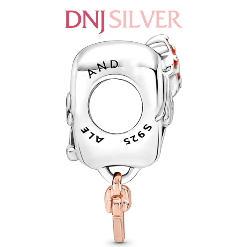 [Chính hãng] Charm bạc 925 cao cấp - Charm Disney Minnie Mouse Mum Heart thích hợp để mix vòng tay charm bạc cao cấp - DN325