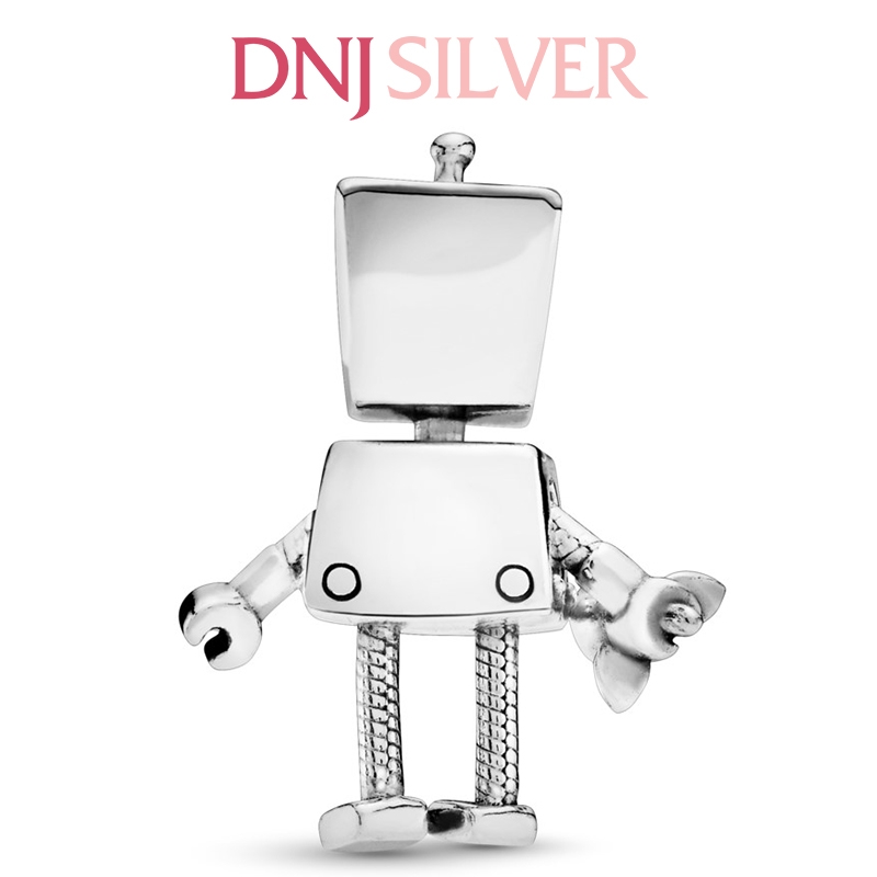 [Chính hãng] Charm bạc 925 cao cấp - Charm Rob Bot thích hợp để mix vòng tay charm bạc cao cấp - DN409