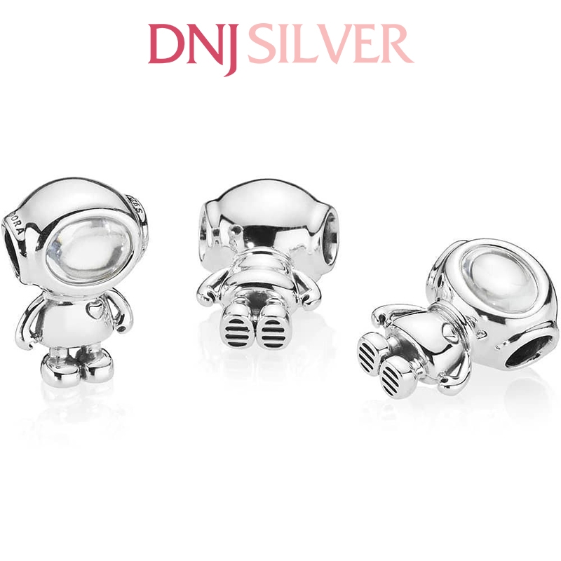 [Chính hãng] Charm bạc 925 cao cấp - Charm Tommy Astronaut thích hợp để mix vòng tay charm bạc cao cấp - DN415