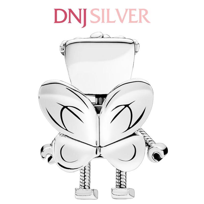 [Chính hãng] Charm bạc 925 cao cấp - Charm Floral Bella Bot thích hợp để mix vòng tay charm bạc cao cấp - DN348