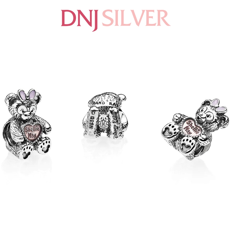 [Chính hãng] Charm bạc 925 cao cấp - Charm ShellieMay the Disney Bear thích hợp để mix vòng tay charm bạc cao cấp - DN380