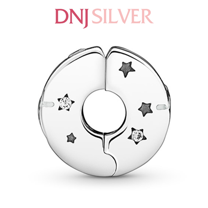 [Chính hãng] Charm bạc 925 cao cấp - Charm Stars & Galaxy Clip thích hợp để mix vòng tay charm bạc cao cấp - DN007