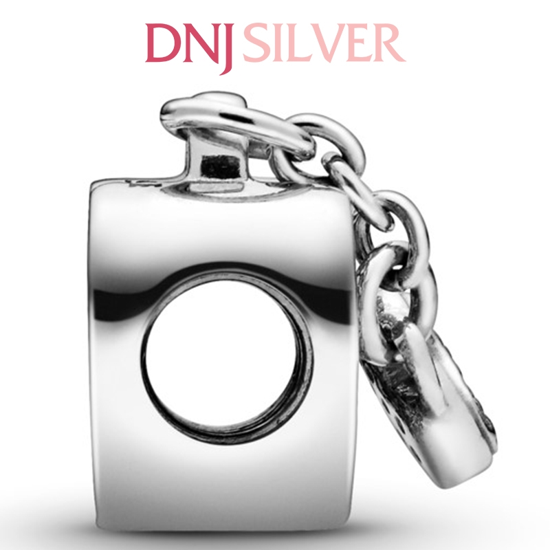 [Chính hãng] Charm bạc 925 cao cấp - Charm Lock of Love thích hợp để mix vòng tay charm bạc cao cấp - DN408