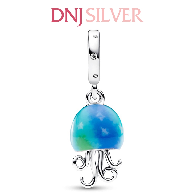 [Chính hãng] Charm bạc 925 cao cấp - Charm Color Changing Jellyfish Dangle thích hợp để mix vòng tay charm bạc cao cấp - DN476