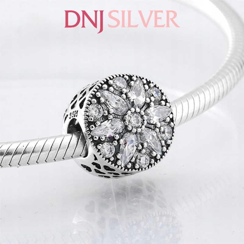 [Chính hãng] Charm bạc 925 cao cấp - Charm Radiant Bloom thích hợp để mix vòng tay charm bạc cao cấp - DN371