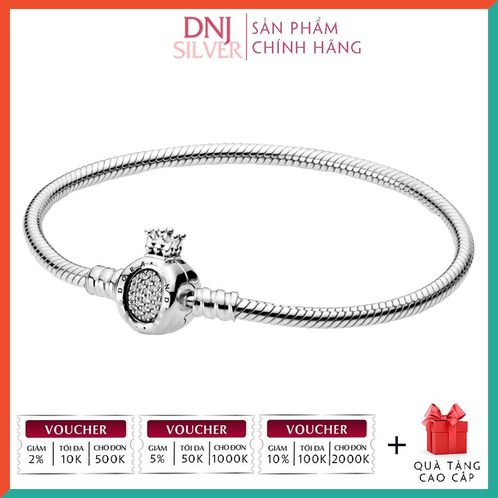 Vòng tay charm bạc 925 cao cấp - Bộ Vòng charm The Lucky Angel Wings Charm Collections - Vòng tay dành cho nam và nữ