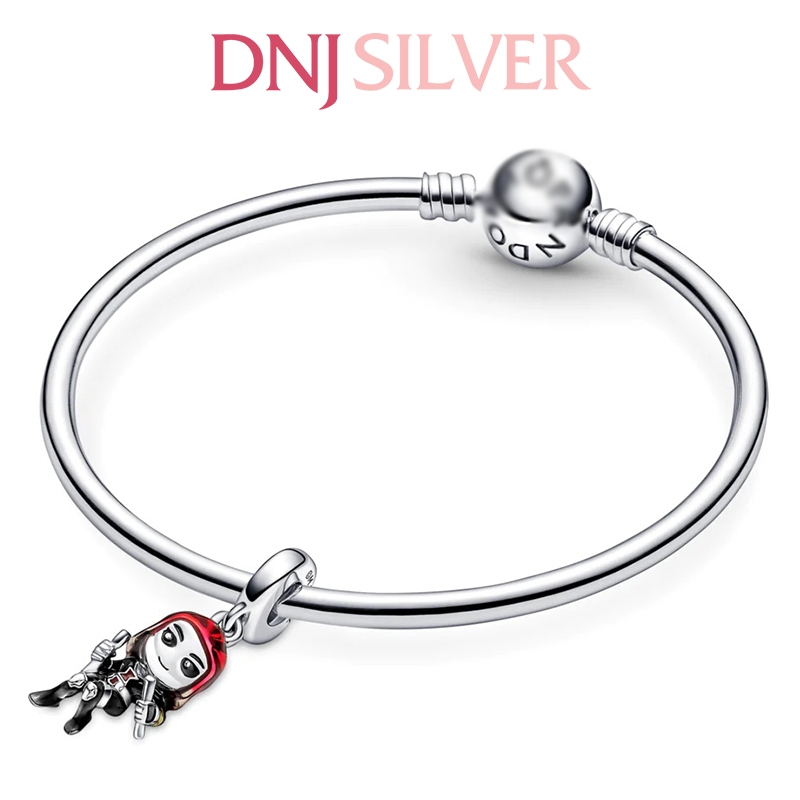 [Chính hãng] Charm bạc 925 cao cấp - Charm Marvel The Avengers Black Widow Dangle thích hợp để mix vòng tay charm bạc cao cấp - DN493