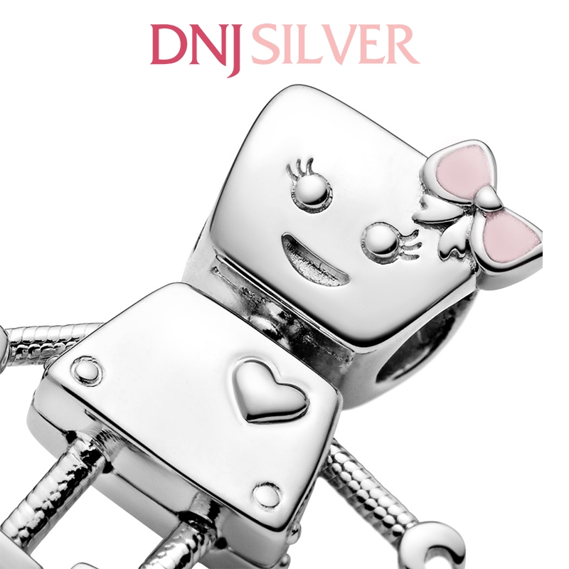 [Chính hãng] Charm bạc 925 cao cấp - Charm Bella Bot thích hợp để mix vòng tay charm bạc cao cấp - DN334